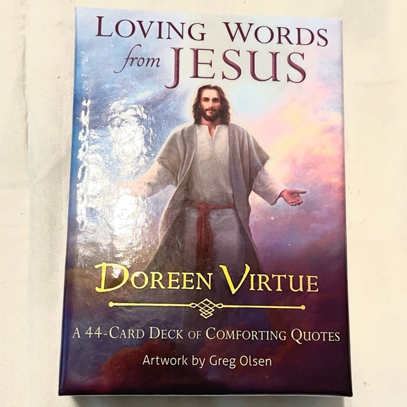 Doreen Virtue Loving Words from Jesus - 44 Card Bible Deck - Picture 2 of 9